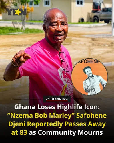 Remembering Safohene Djeni: The Legacy of Ghana’s ‘Nzema Bob Marley’