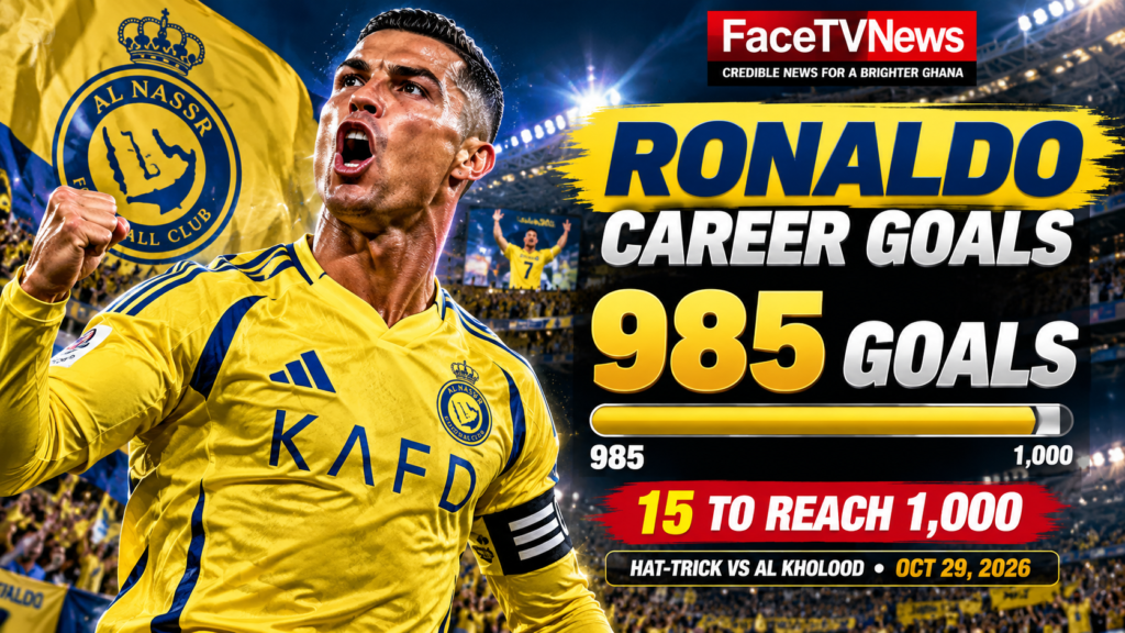 Cristiano Ronaldo Career Goals 2026: CR7 Reaches 985 After Hat-Trick, Just 15 Away From 1,000